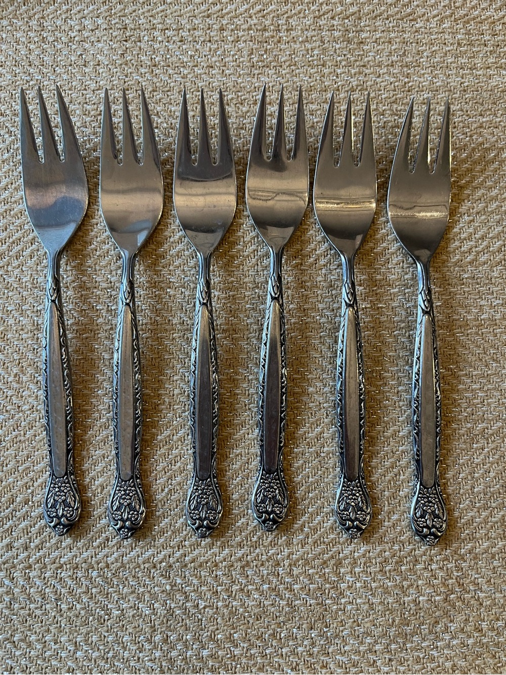 Laguna Stainless Salad Forks (6) National Stainless